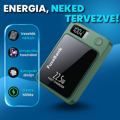 FuseBank™ - mágneses vezeték nélküli töltő 10.000mAh