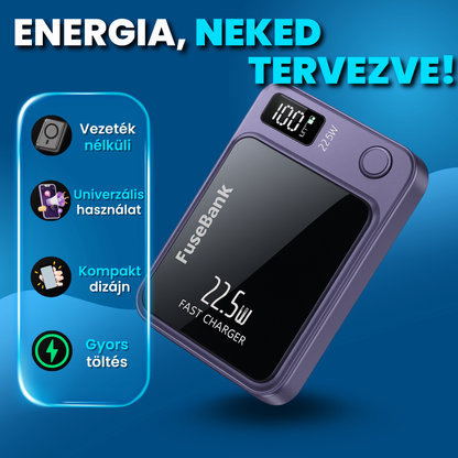 FuseBank™ - mágneses vezeték nélküli töltő 10.000mAh